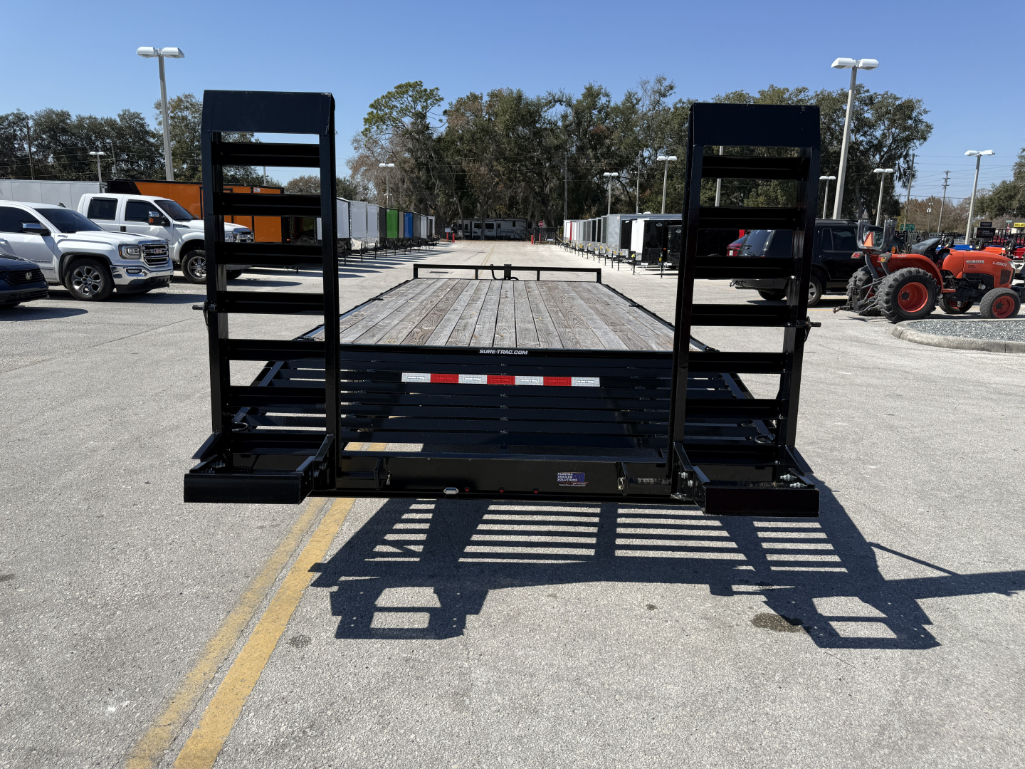 New 2025 Sure-Trac 8.5X18+4 15K Standard Duty Beavertail Deckover Trailer
