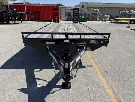 New 2025 Sure-Trac 8.5X18+4 15K Standard Duty Beavertail Deckover Trailer