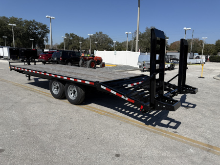 New 2025 Sure-Trac 8.5X18+4 15K Standard Duty Beavertail Deckover Trailer