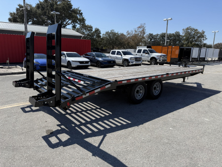 New 2025 Sure-Trac 8.5X18+4 15K Standard Duty Beavertail Deckover Trailer