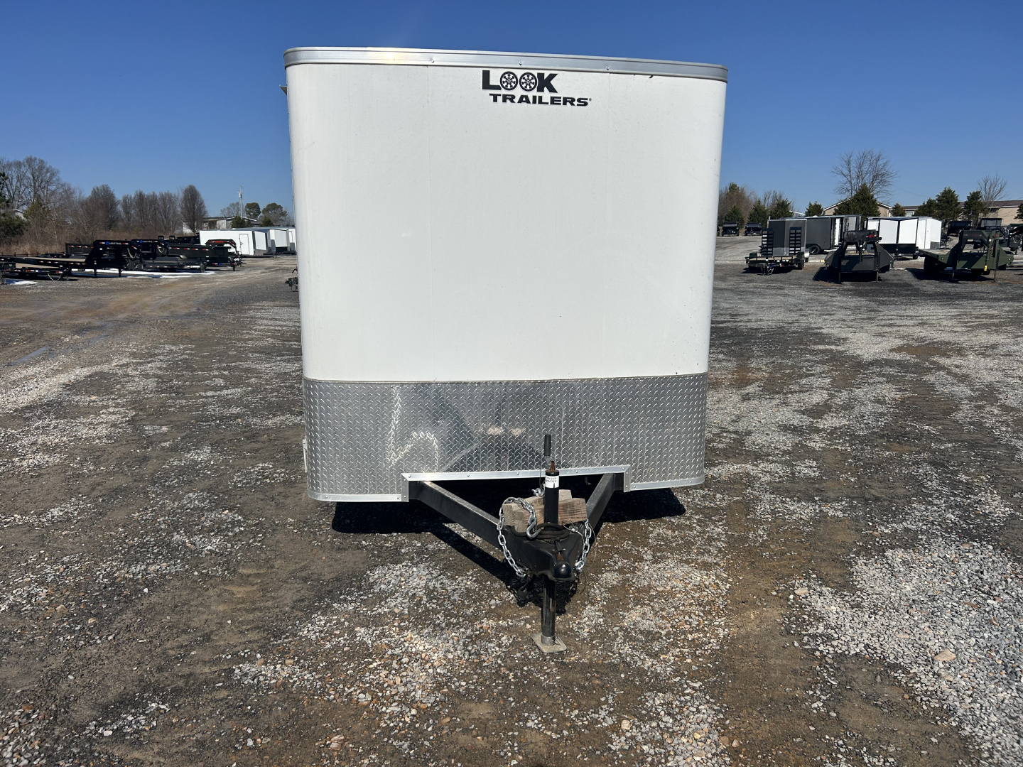 Used 2023 Look Trailers 7'x16' 7k Enclosed Trailer