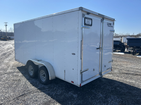 Used 2023 Look Trailers 7'x16' 7k Enclosed Trailer