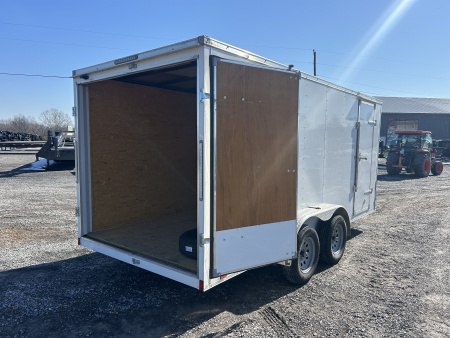 Used 2023 Look Trailers 7'x16' 7k Enclosed Trailer