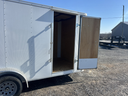 Used 2023 Look Trailers 7'x16' 7k Enclosed Trailer