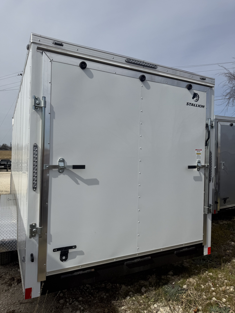 New 2026 Stallion Manufacturing LLC 7X16 Cargo / Enclosed Trailer