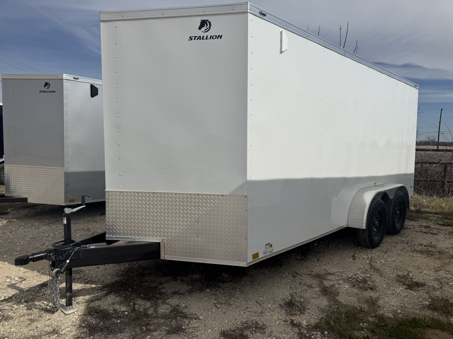 New 2026 Stallion Manufacturing LLC 7X16 Cargo / Enclosed Trailer