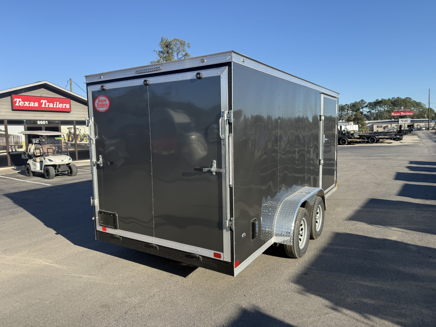 New 2026 Texas Trailers TX7X16TA2 CG Cargo / Enclosed Trailer