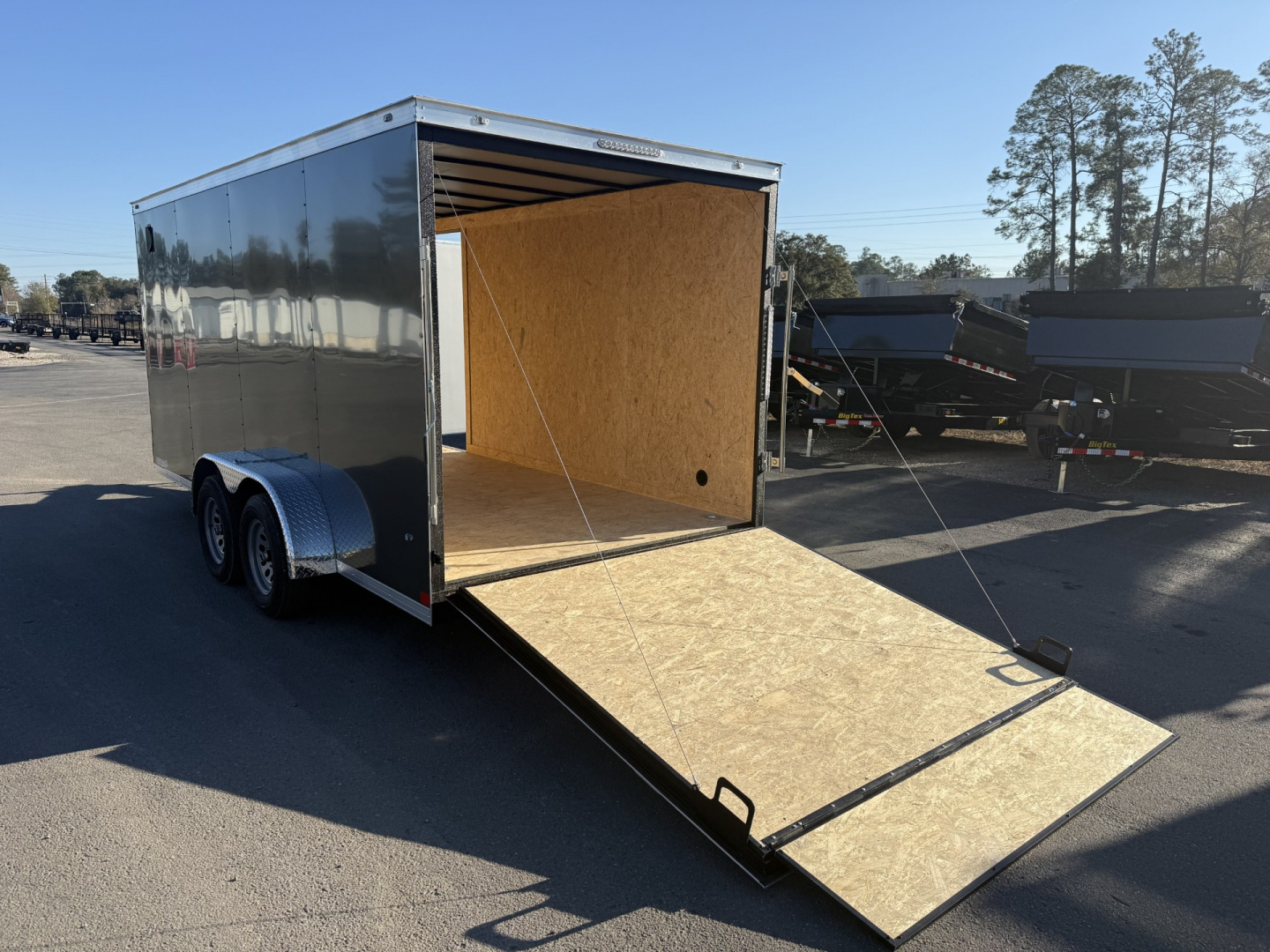 New 2026 Texas Trailers TX7X16TA2 CG Cargo / Enclosed Trailer
