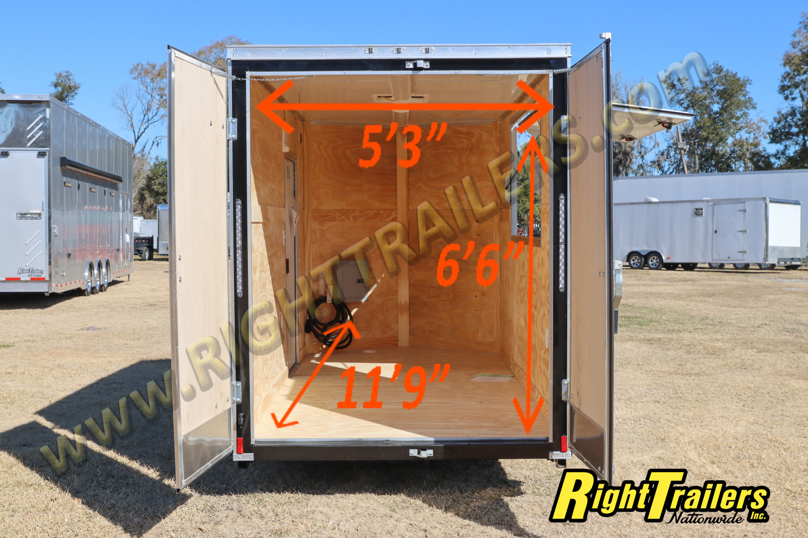 New 2026 6X12 ANVIL Concession Trailer