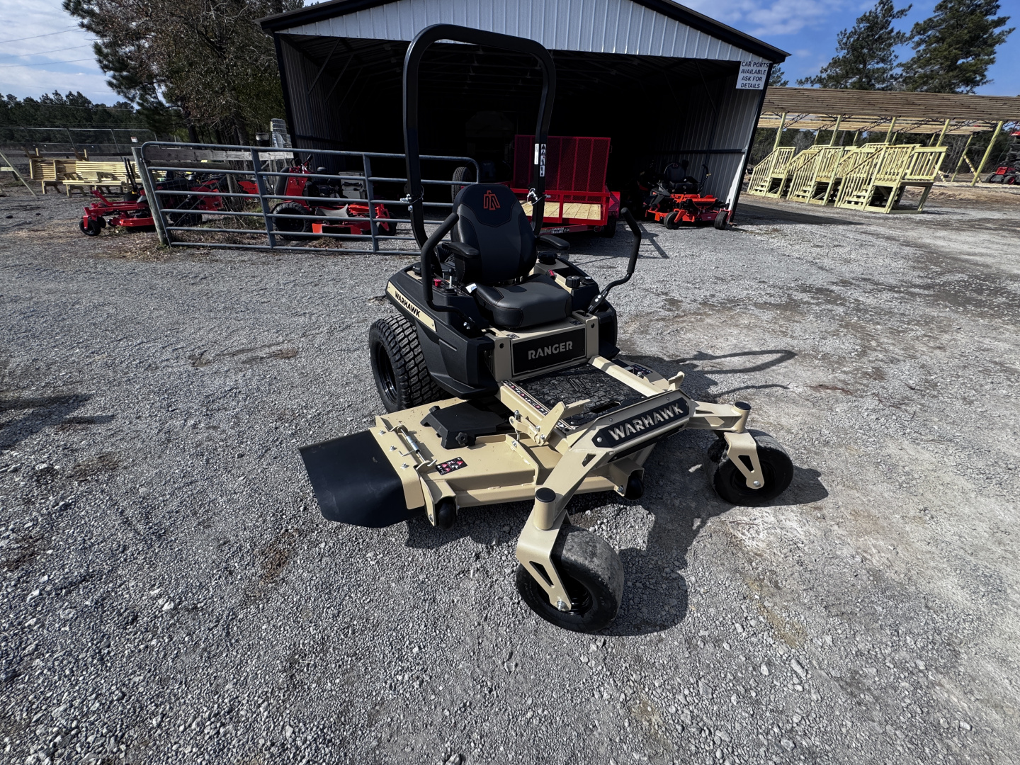 New 2026 WarHawk Ranger 60in Kawasaki FT730V Zero Turn