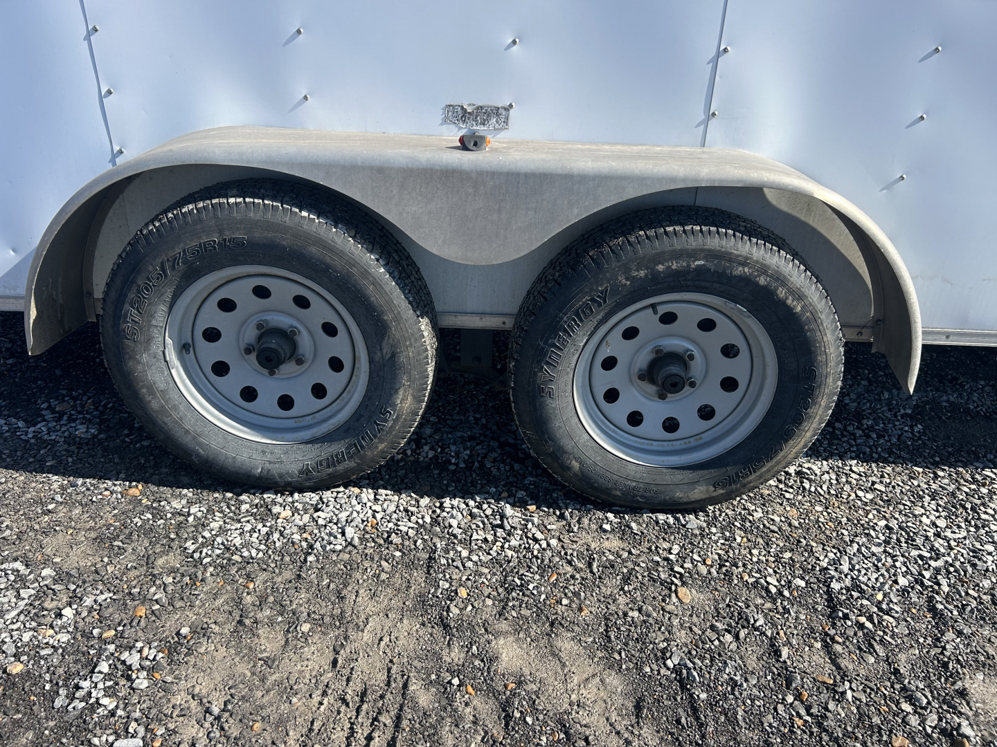 Used 2017 Look Trailers 7'x16' 7k Enclosed Trailer