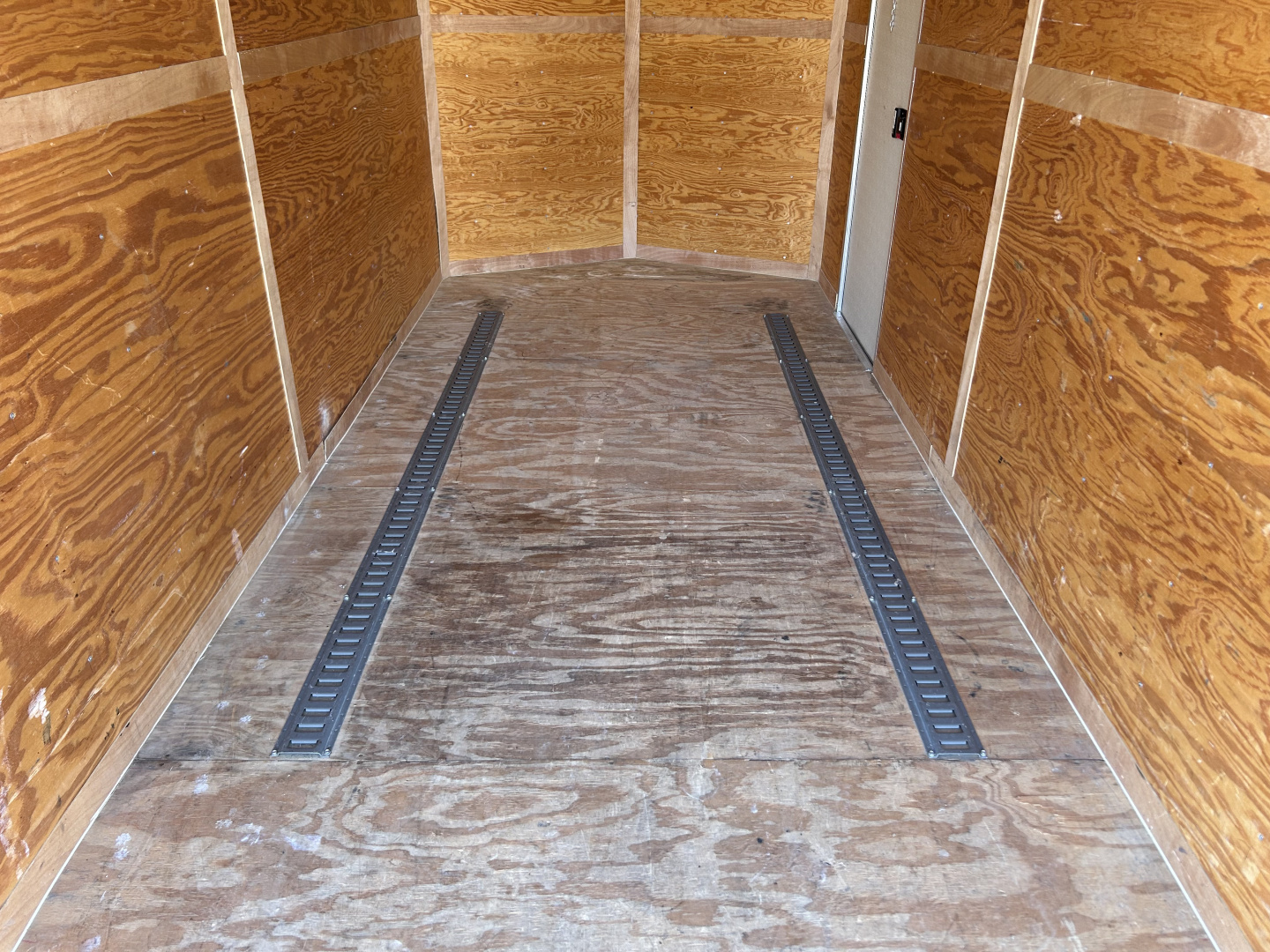 Used 2017 Look Trailers 7'x16' 7k Enclosed Trailer