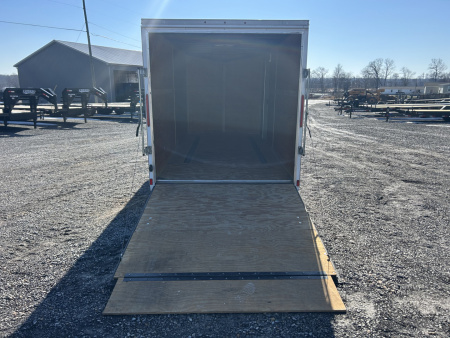 Used 2017 Look Trailers 7'x16' 7k Enclosed Trailer