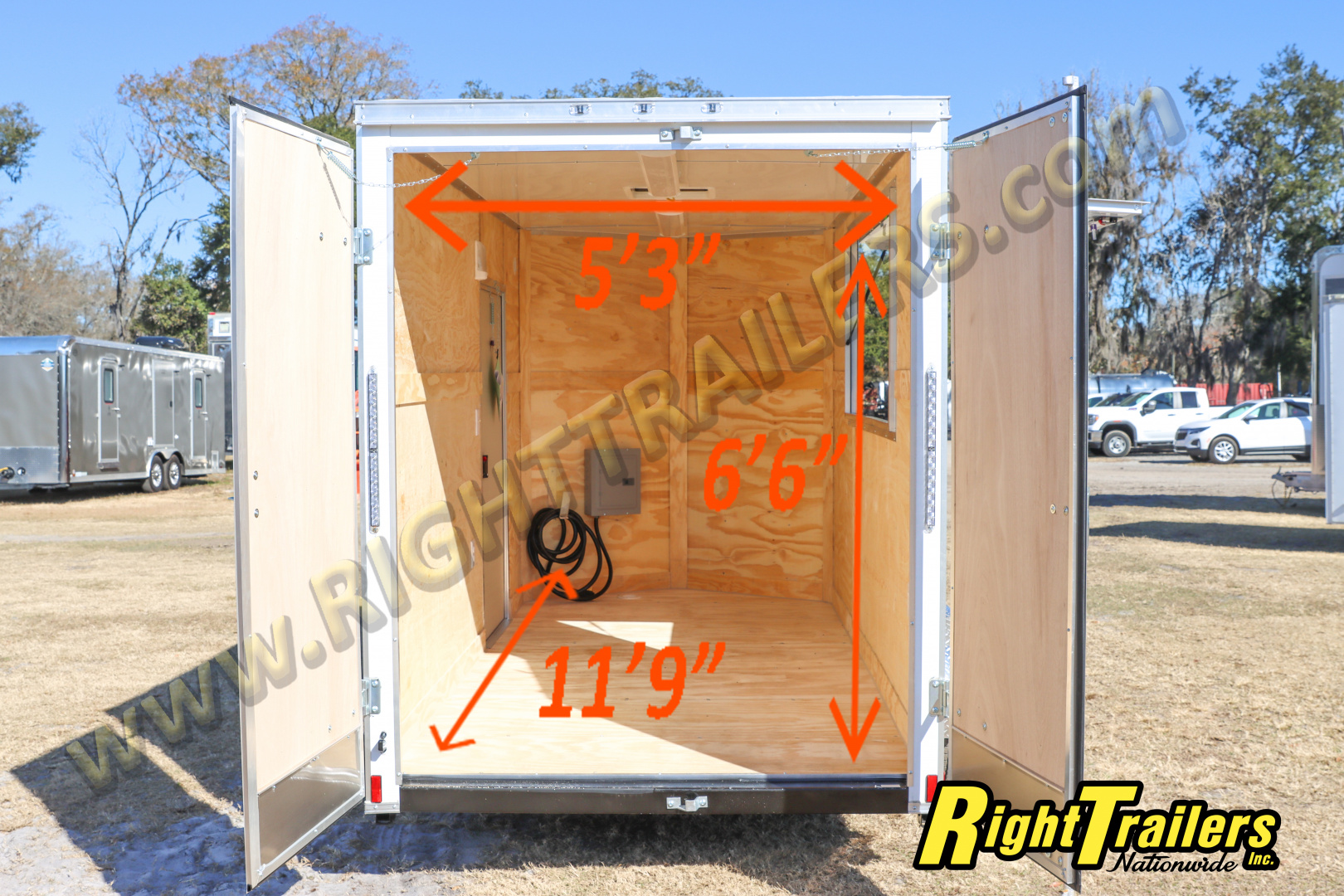 New 2026 6X12 ANVIL Concession Trailer