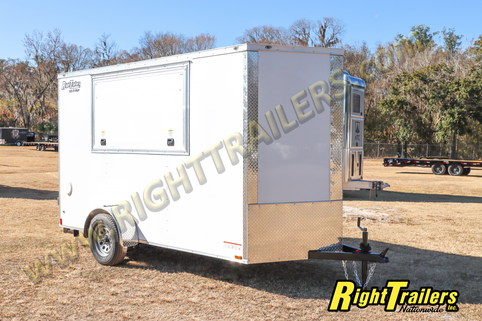 New 2026 6X12 ANVIL Concession Trailer