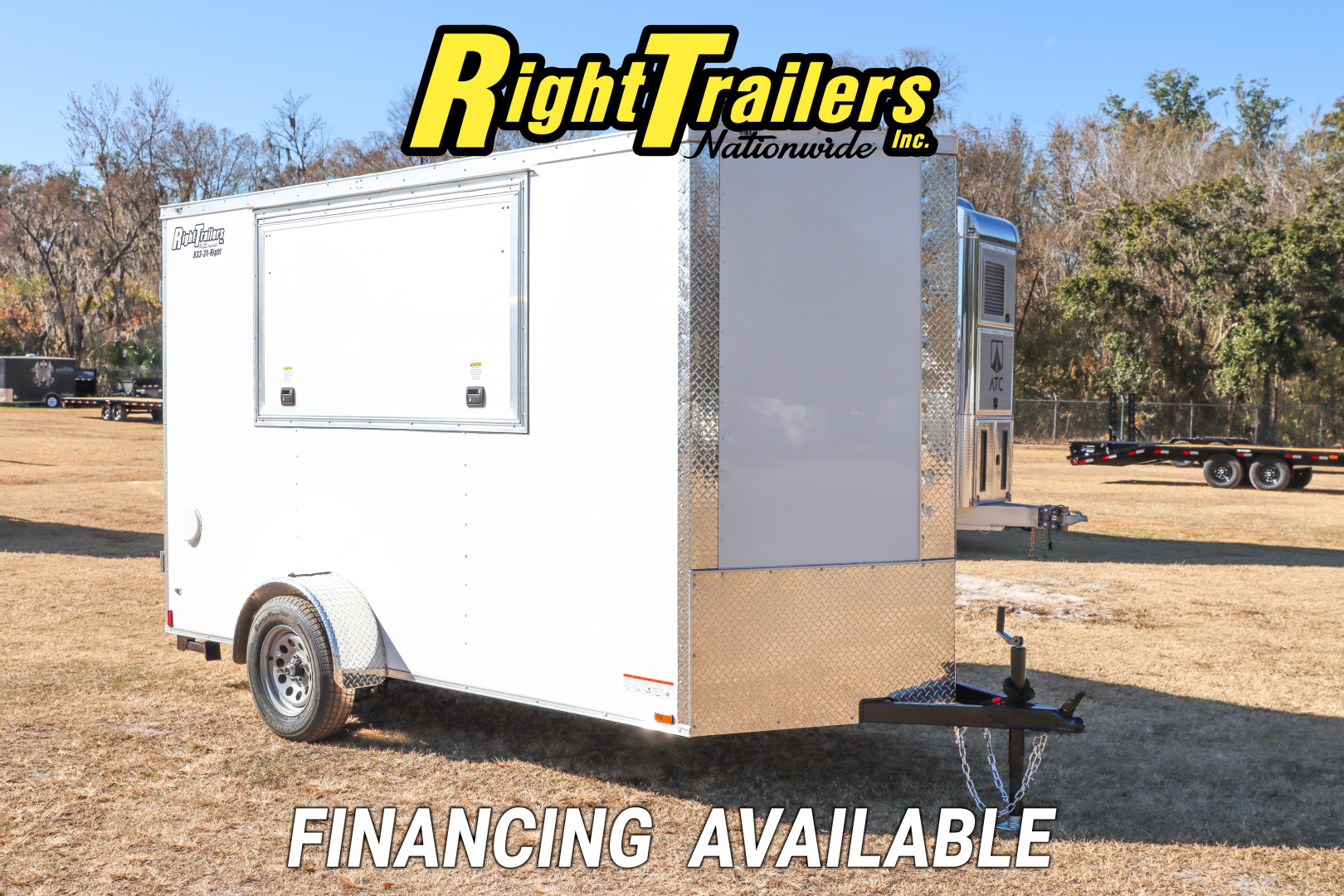 New 2026 6X12 ANVIL Concession Trailer