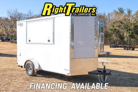 New 2026 6X12 ANVIL Concession Trailer