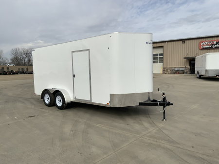 New 2026 Sharp Manufacturing SEL 7 X 16 Cargo / Enclosed Trailer