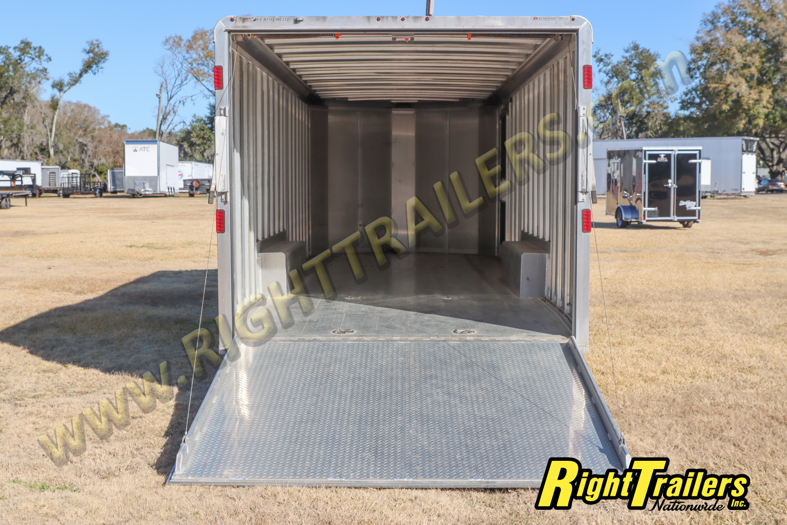 Used 2016 Featherlite Trailers 8.5X24 RACE TRAILER Car / Racing Trailer