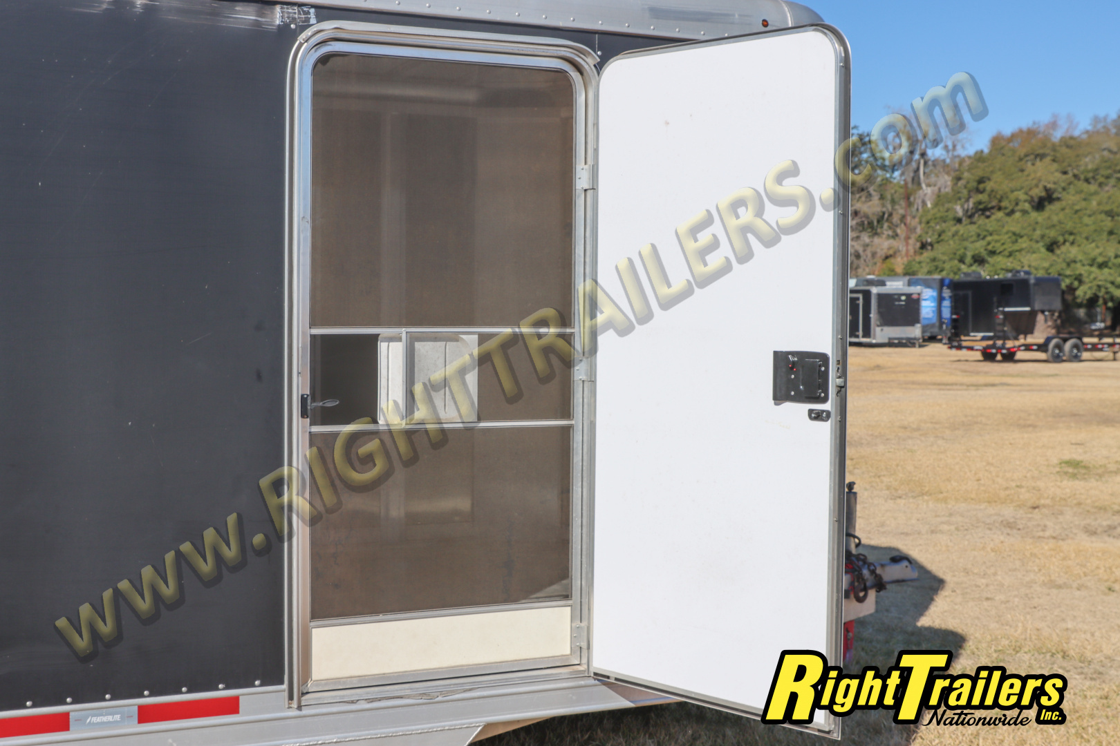 Used 2016 Featherlite Trailers 8.5X24 RACE TRAILER Car / Racing Trailer