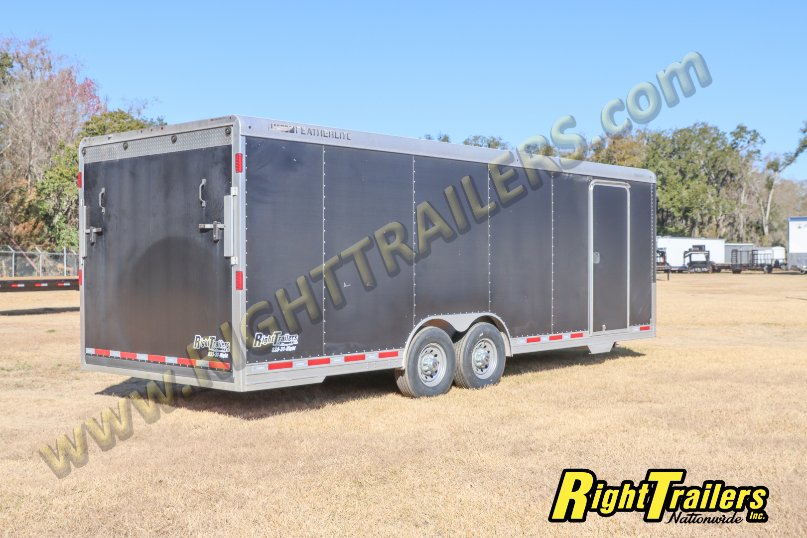 Used 2016 Featherlite Trailers 8.5X24 RACE TRAILER Car / Racing Trailer
