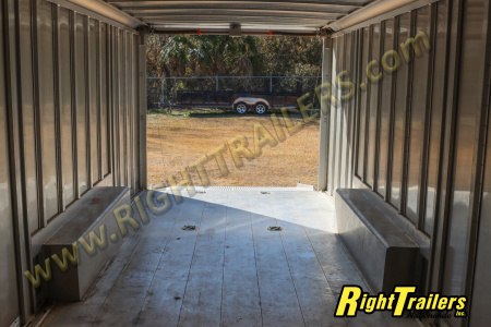 Used 2016 Featherlite Trailers 8.5X24 RACE TRAILER Car / Racing Trailer