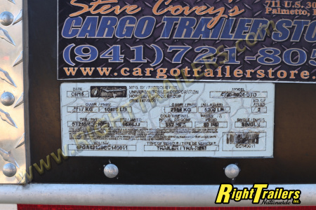 Used 2016 Featherlite Trailers 8.5X24 RACE TRAILER Car / Racing Trailer