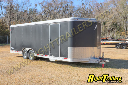 Used 2016 Featherlite Trailers 8.5X24 RACE TRAILER Car / Racing Trailer
