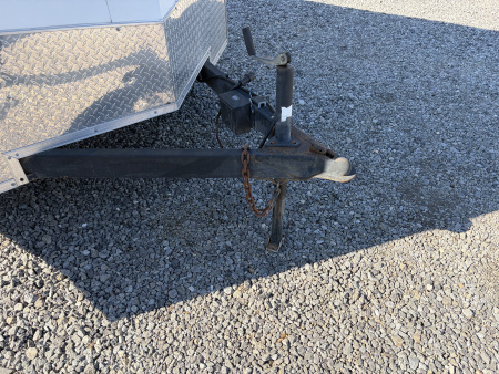 Used 2015 Look 7X14 Enclosed Trailer, 7K GVWR, 6' 3" Interior Height, Ramp Door