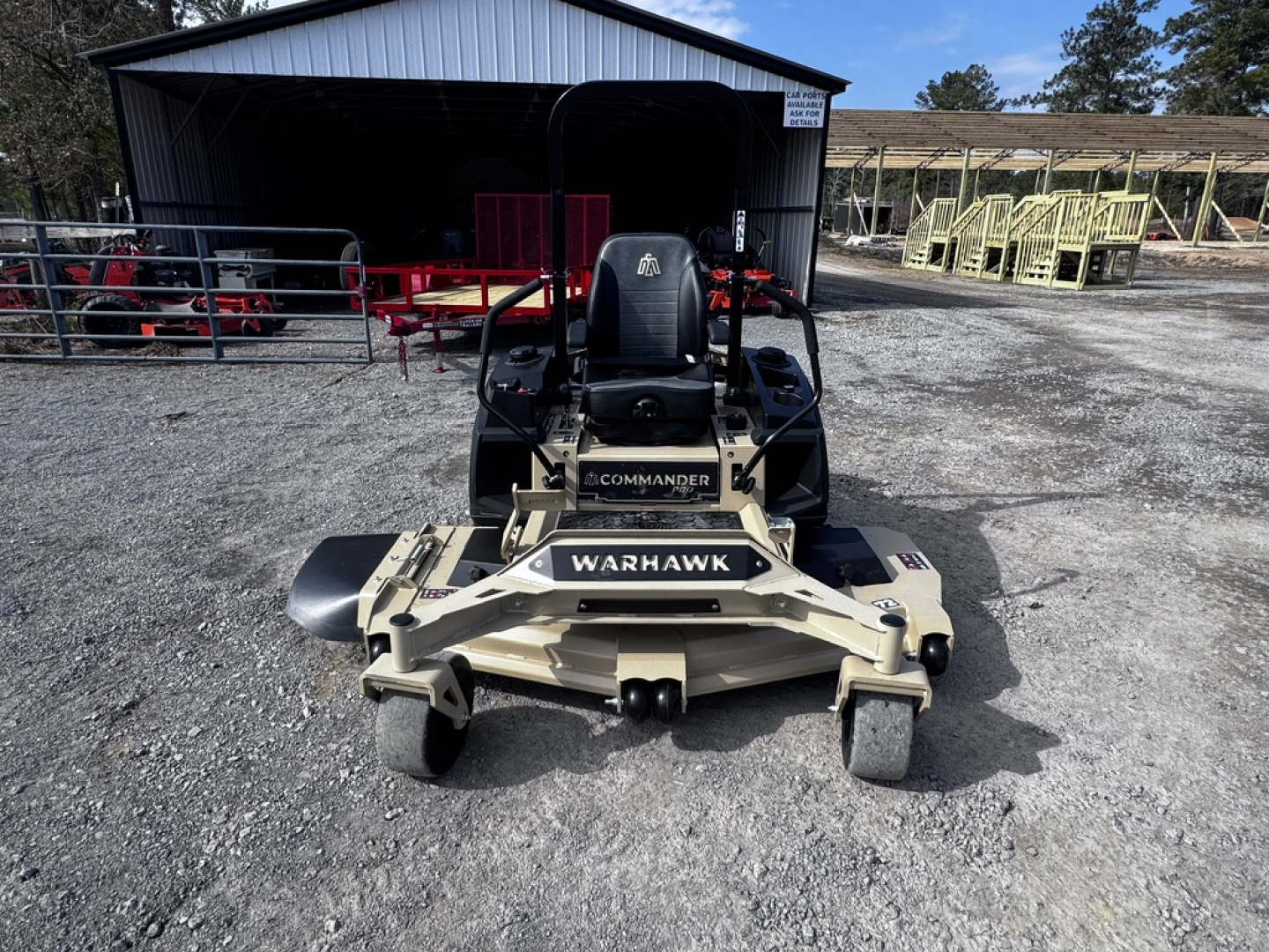 New 2026 WarHawk Commander Pro 72" Kholer ECV980 EFI Zero Turn