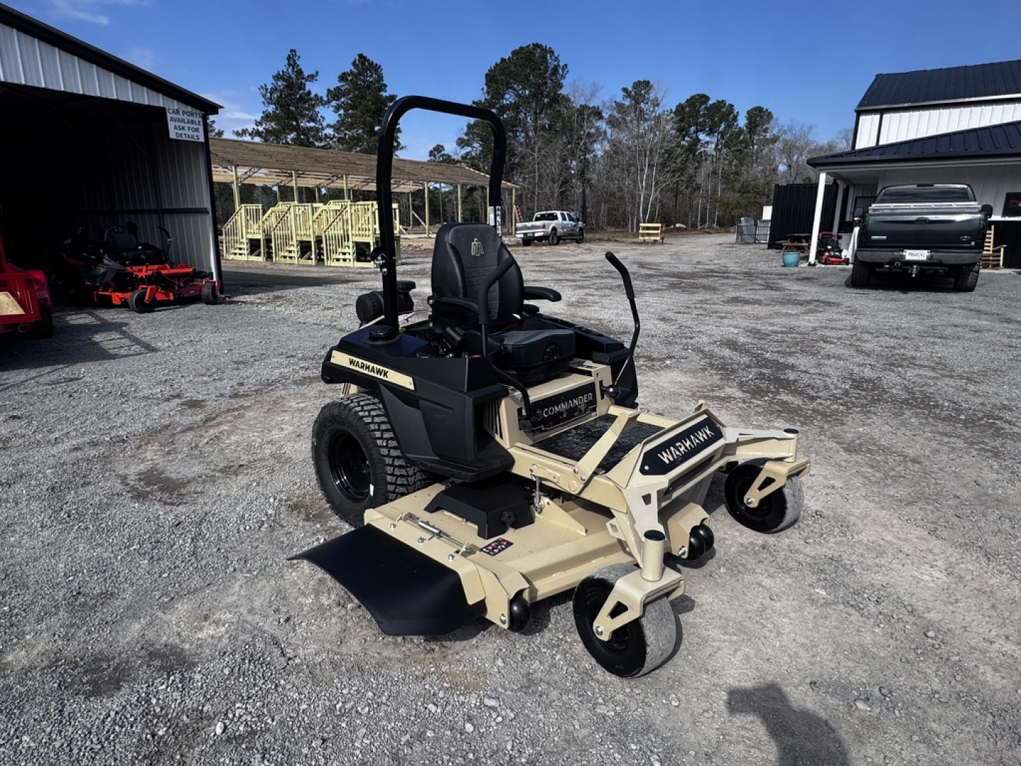 New 2026 WarHawk Commander Pro 72" Kholer ECV980 EFI Zero Turn