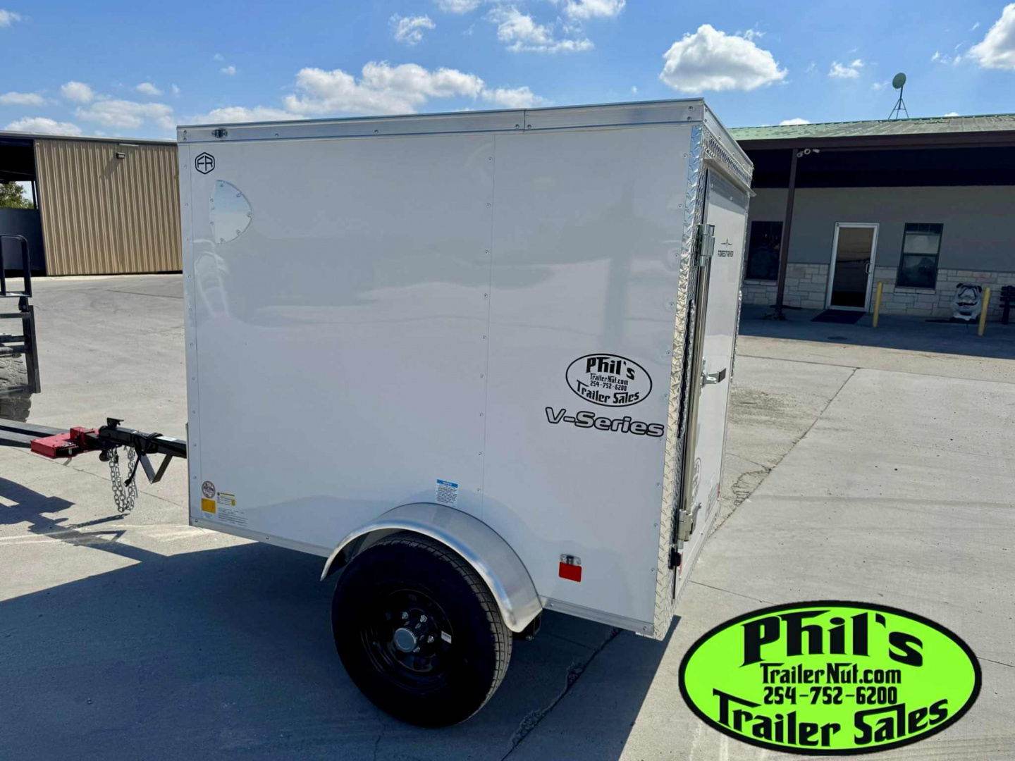 New Continental Cargo 4X6 Cargo / Enclosed Trailer SWIVEL JACK UPGRADE!