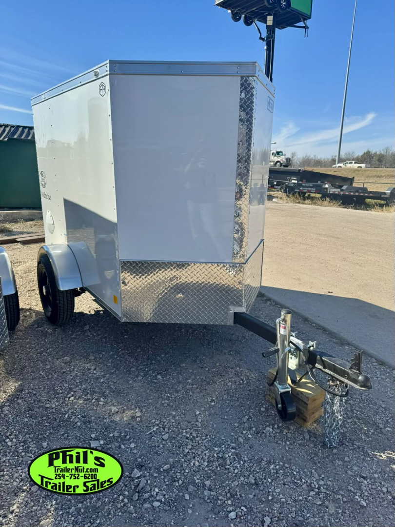 New Continental Cargo 4X6 Cargo / Enclosed Trailer SWIVEL JACK UPGRADE!