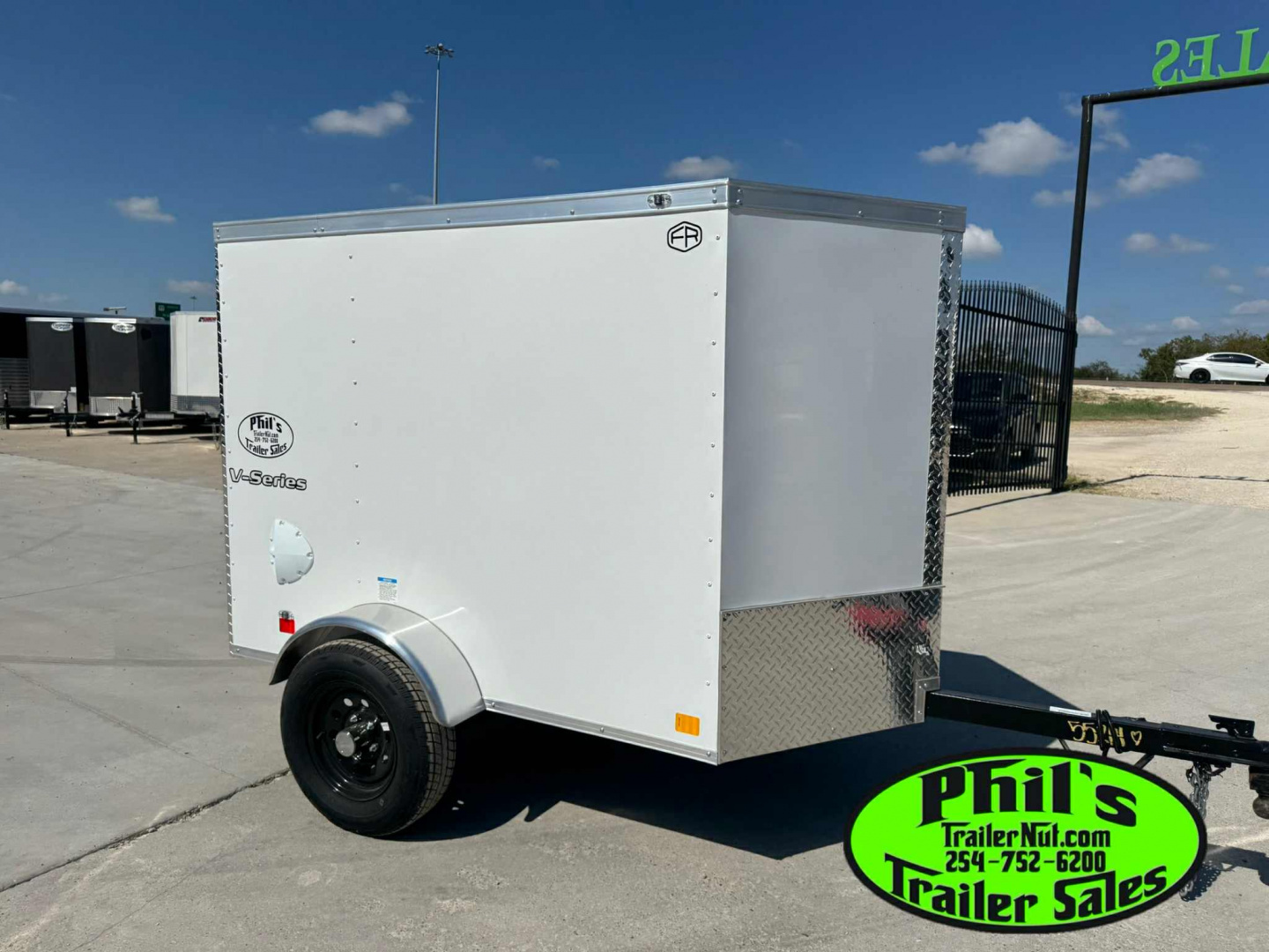 New Continental Cargo 4X6 Cargo / Enclosed Trailer SWIVEL JACK UPGRADE!