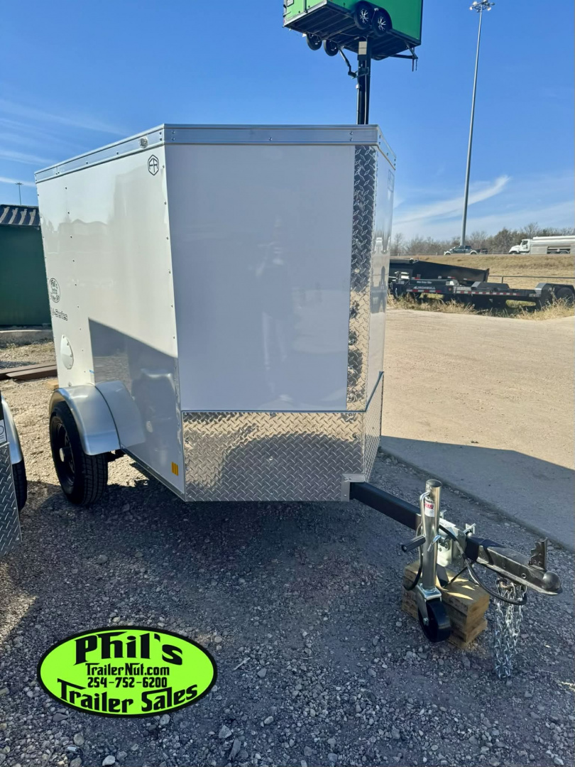 New Continental Cargo 4X6 Cargo / Enclosed Trailer SWIVEL JACK UPGRADE!