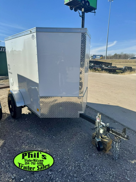 New Continental Cargo 4X6 Cargo / Enclosed Trailer SWIVEL JACK UPGRADE!