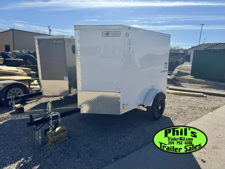 New Continental Cargo 4X6 Cargo / Enclosed Trailer SWIVEL JACK UPGRADE!