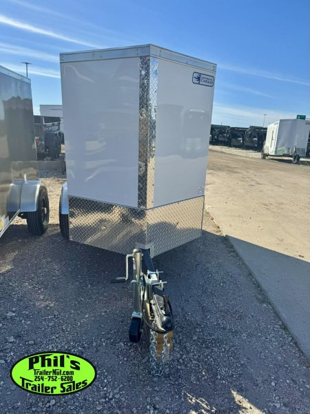New Continental Cargo 4X6 Cargo / Enclosed Trailer SWIVEL JACK UPGRADE!
