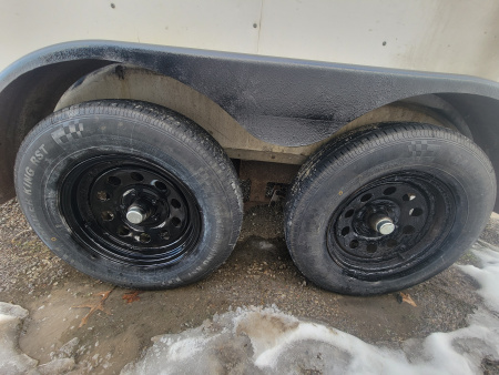 Used 2005 Royal 7x16 Enclosed Trailer Cargo / Enclosed Trailer