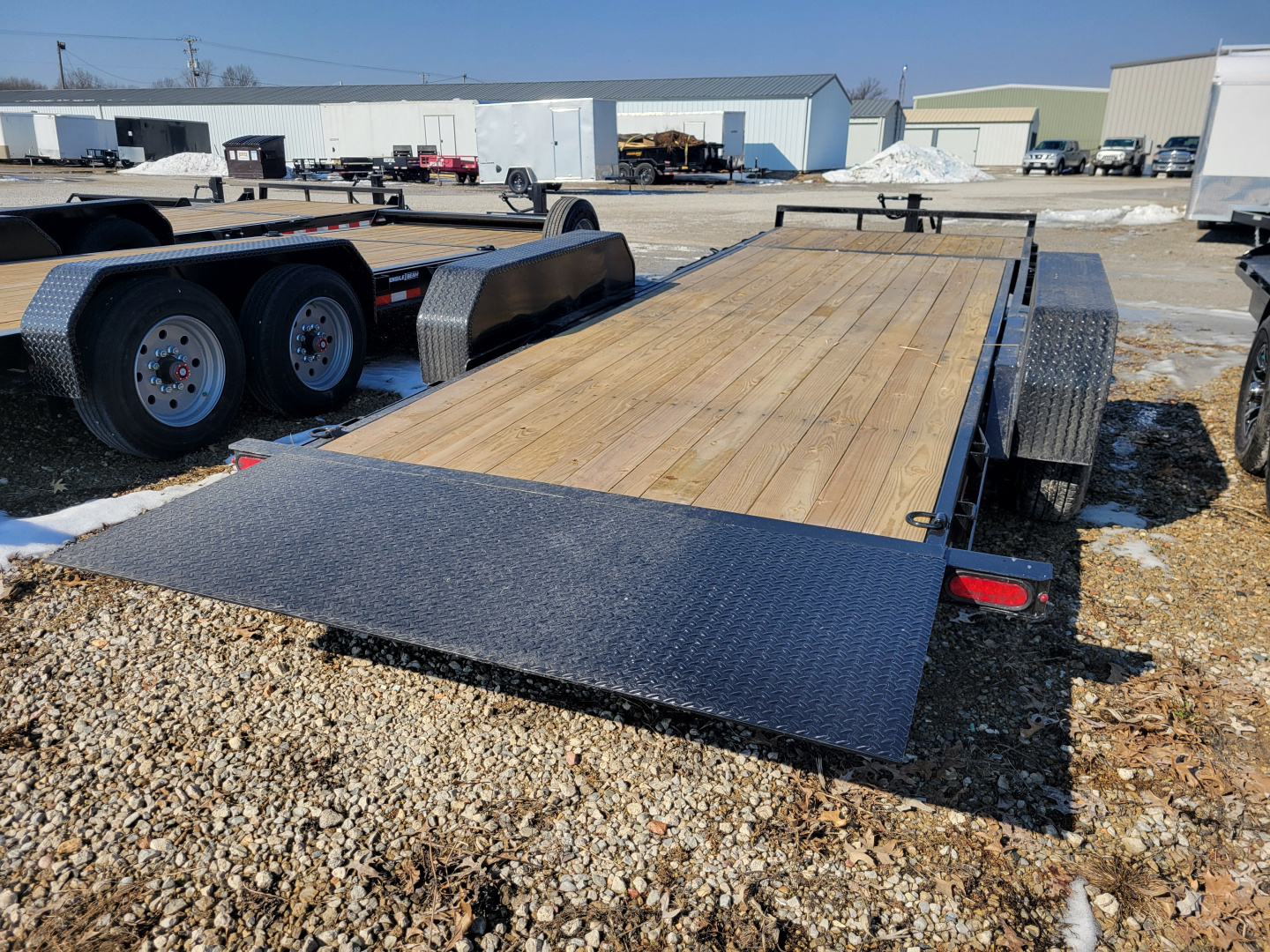 New 2026 Sure-Trac 7x18+4 Tilt Bed Equipment Trailer