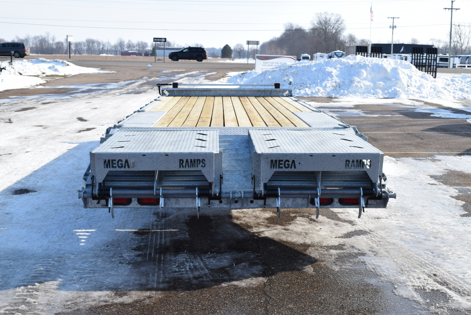 New 2026 BND Trailers 16k GALVANIZED DECKOVER Equipment Trailer