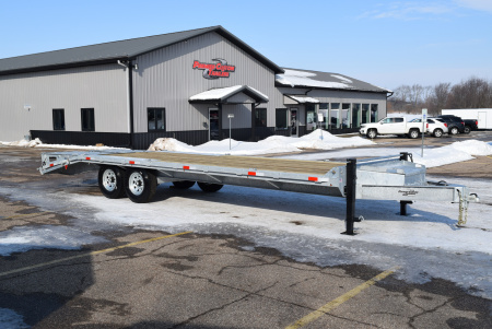 New 2026 BND Trailers 16k GALVANIZED DECKOVER Equipment Trailer