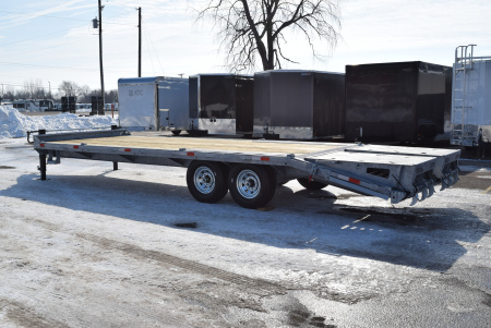 New 2026 BND Trailers 16k GALVANIZED DECKOVER Equipment Trailer