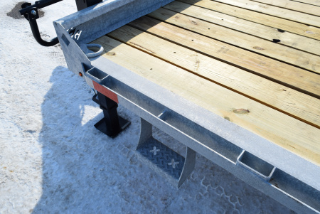 New 2026 BND Trailers 16k GALVANIZED DECKOVER Equipment Trailer