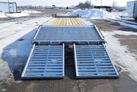New 2026 BND Trailers 16k GALVANIZED DECKOVER Equipment Trailer