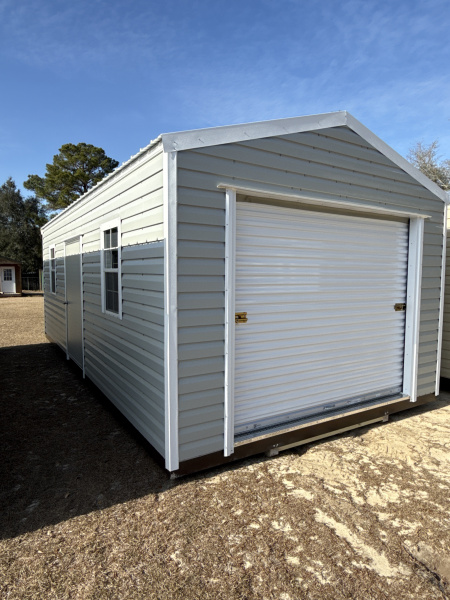 New 2026 Lark 12X24 LAPSIDER GARAGE Steel Frame Shed