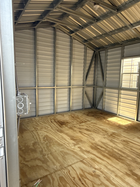 New 2026 Lark 12X24 LAPSIDER GARAGE Steel Frame Shed