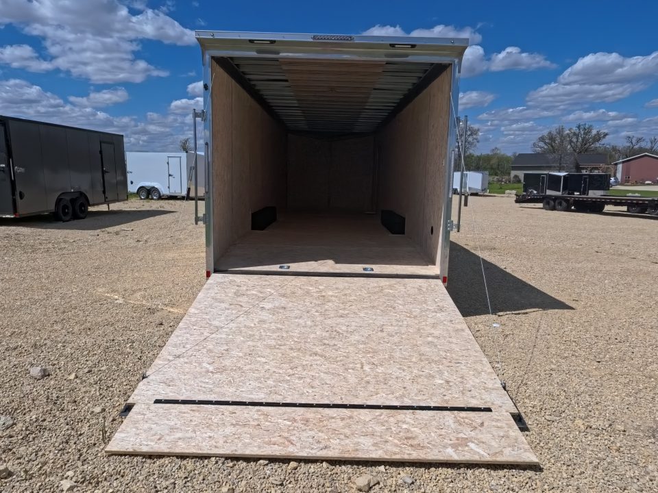 New 2026 Formula Trailers 8'6" x 28' x 7' Conquest Flat Top Sloped V-Nose Car Hauler with 10K GVWR Cargo / Enclosed Trailer