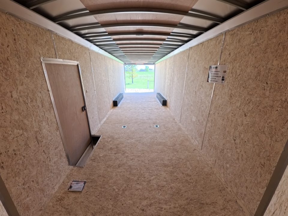New 2026 Formula Trailers 8'6" x 28' x 7' Conquest Flat Top Sloped V-Nose Car Hauler with 10K GVWR Cargo / Enclosed Trailer