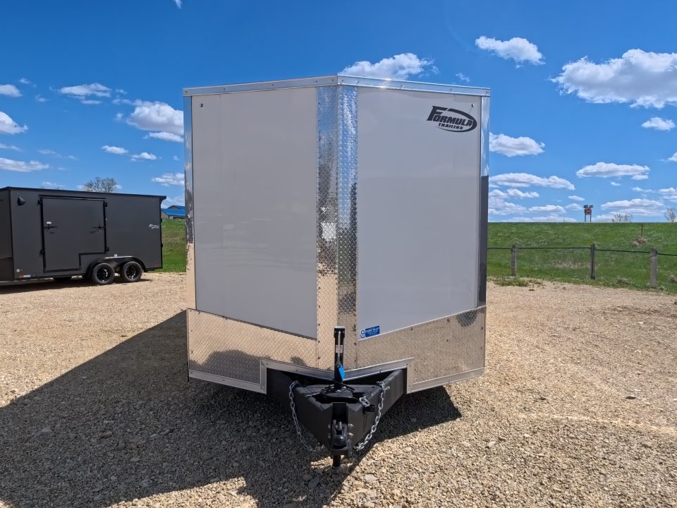 New 2026 Formula Trailers 8'6" x 28' x 7' Conquest Flat Top Sloped V-Nose Car Hauler with 10K GVWR Cargo / Enclosed Trailer